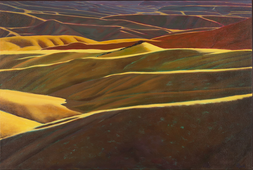 Sea of Hills by Carl Rowe