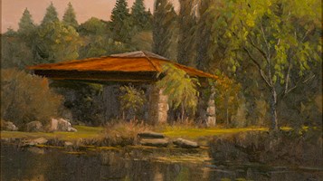 Gazebo at Katheryn Albertson Park by Fred Choate