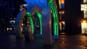 GROVER STREET ILLUMINATED BY AMY WESTOVER IMAGE 1