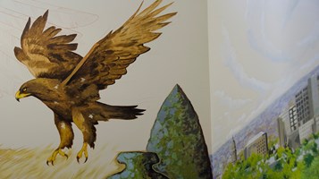 FOOTHILLS MURAL BY WARD HOOPER