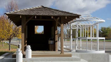 HISTORY OF SOUTH BOISE STREETCAR STATION PLAZA BY BYRON FOLWELL IMAGE 2