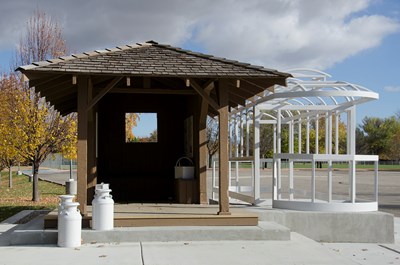 HISTORY OF SOUTH BOISE STREETCAR STATION PLAZA BY BYRON FOLWELL IMAGE 2
