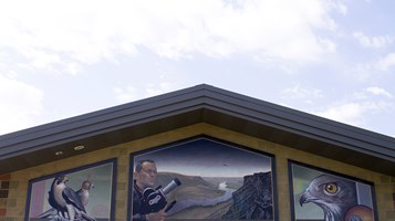 MORLEY NELSON MURAL BY MARCUS PIERCE IMAGE 2