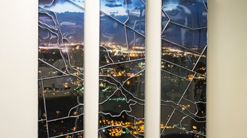 RIVERS AND ROADS SCENIC OVERLOOK BY SUE LATTA