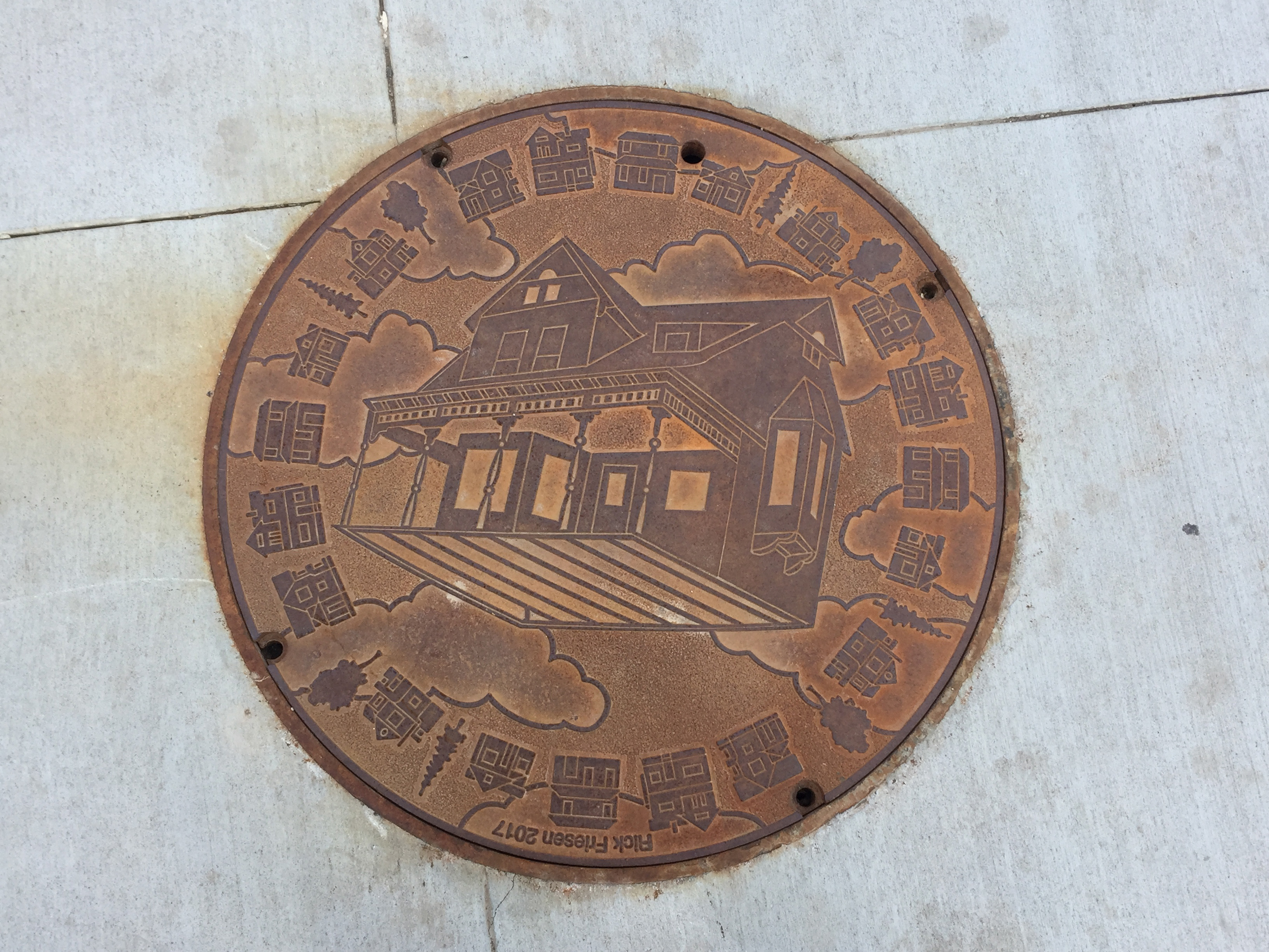 Utility Hole Cover by Rick Friesen