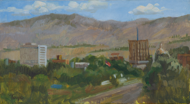 Boise Skyline (1978) by John Taye