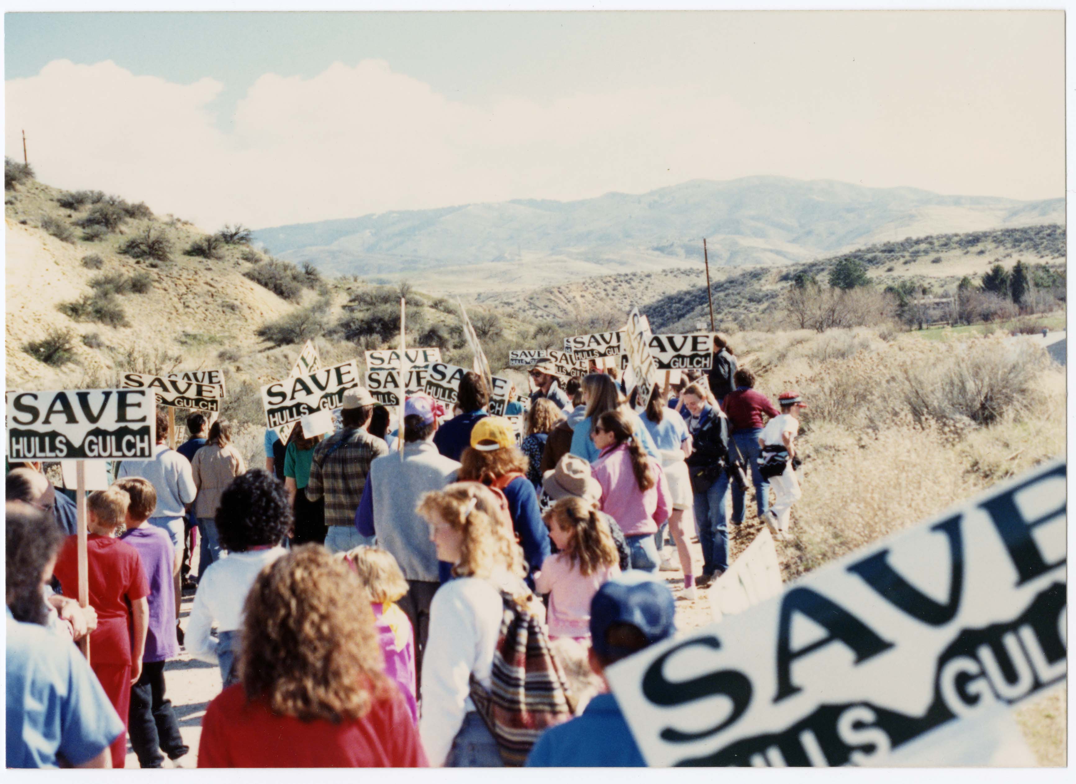March at Camel's Back Park circa 1990s, MS077, Boise City Archives.