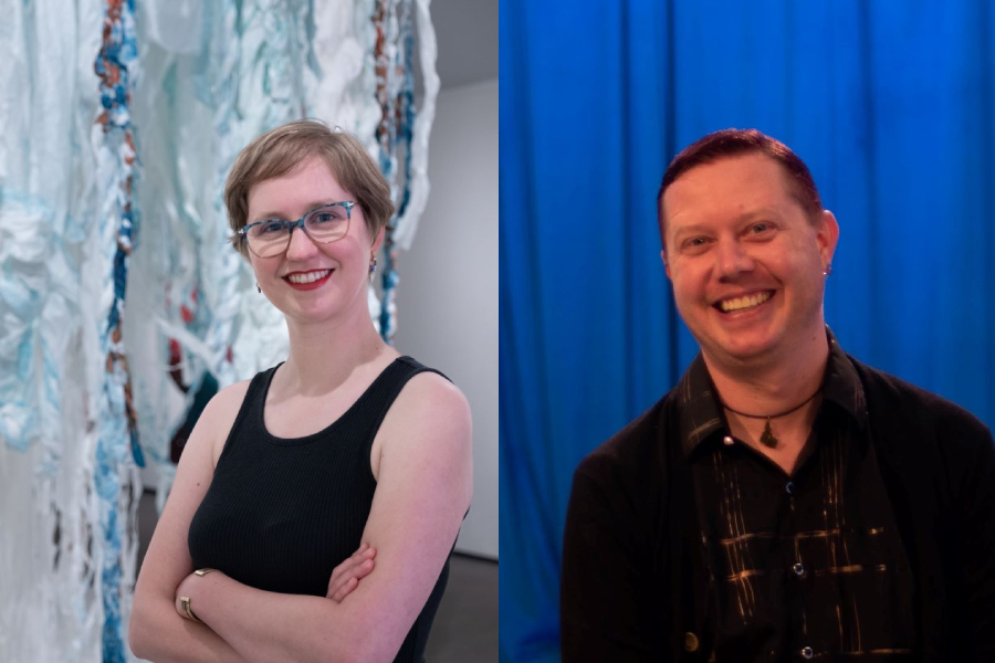 Astri Snodgrass and Aiden VanderStouwe headshots.