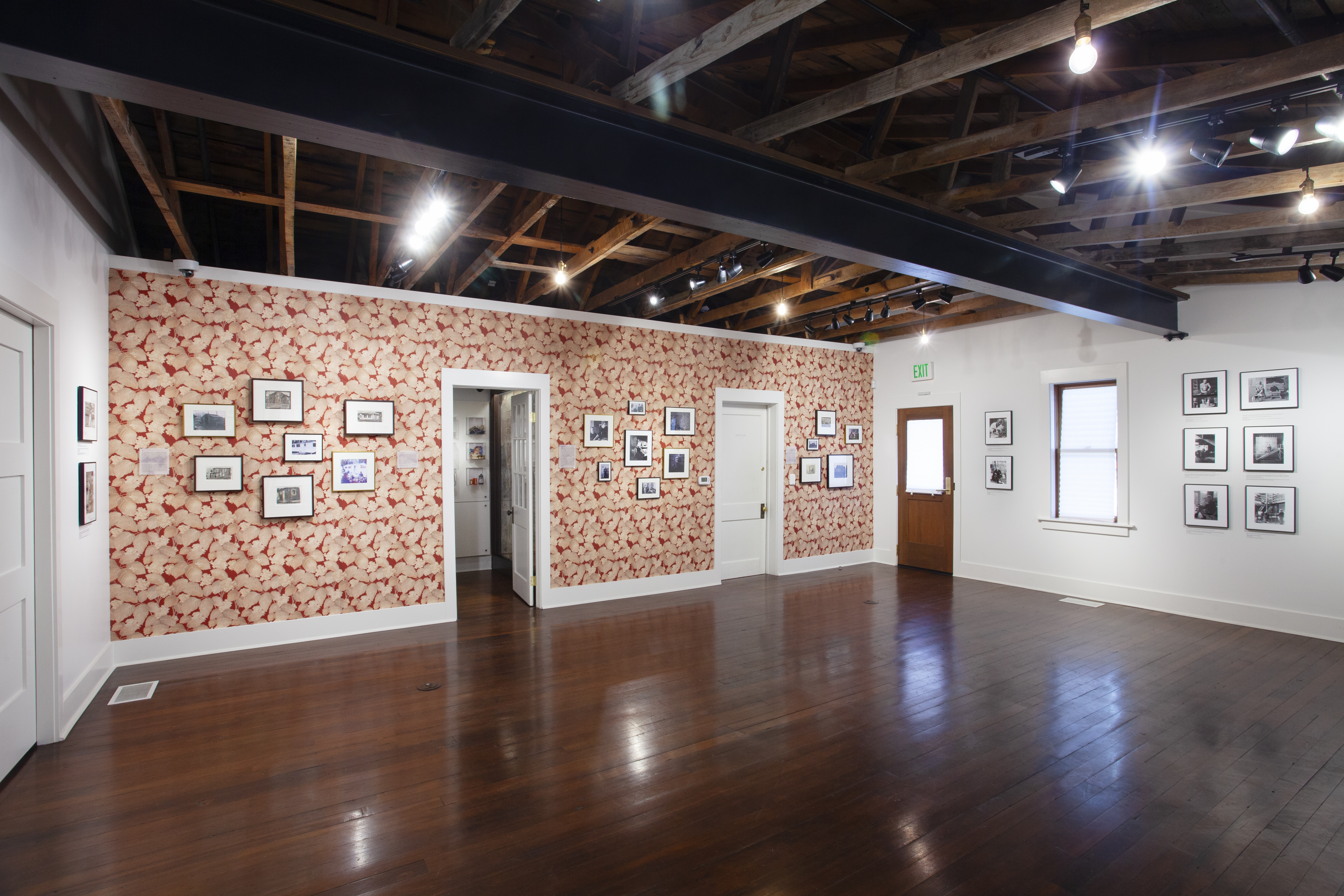Gallery Wall with exhibit.
